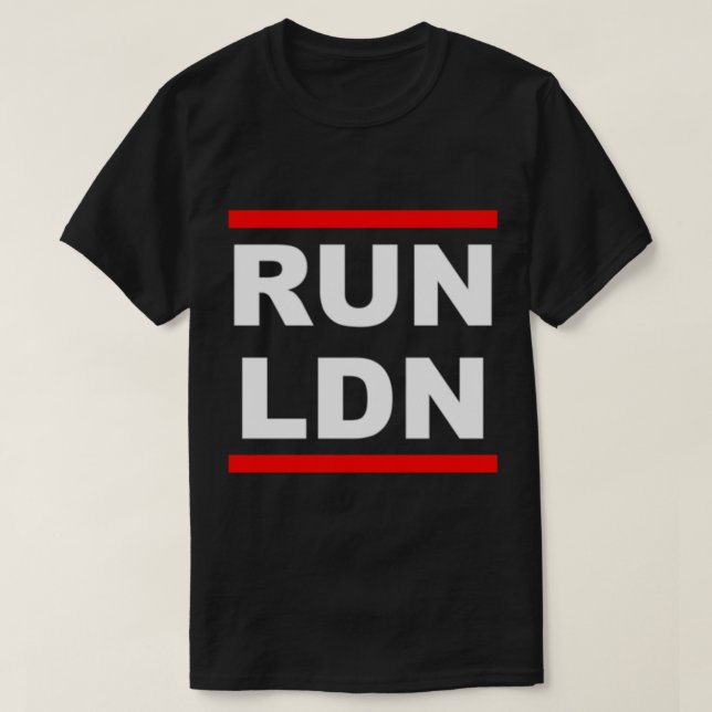 Springa London Marathon T Shirt (Design framsida)