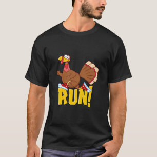 Springa Lusnyj Thanksgiving som går 5 k Tävling Tu T Shirt