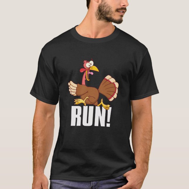 Springa Lusnyj Thanksgiving som går 5 k Tävling Tu T Shirt (Framsida)
