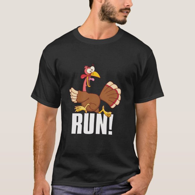 Springa Lusnyj Thanksgiving som går 5 k Tävling Tu T Shirt (Framsida)