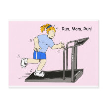 Springa Mamma Springa Dam om Treadmill