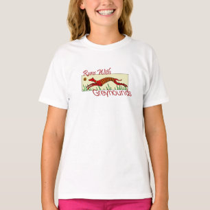 Springa med Greyhounds T-Shirt