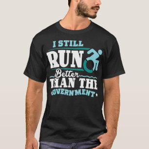 Springa med handikapp med funktionshinder bättre ä t shirt