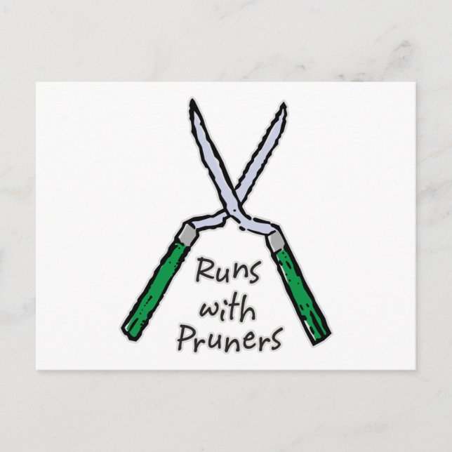 Springa med Pruners Vykort (Framsida)