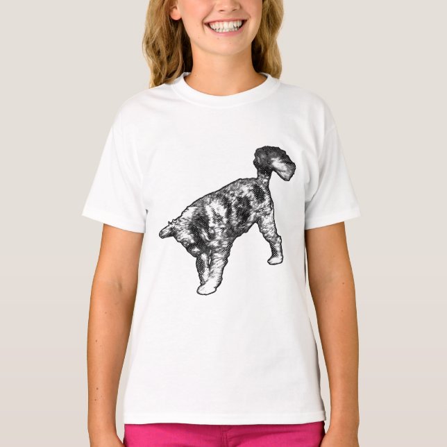 Springa Med Vinterlatter T Shirt (Framsida)