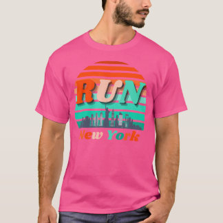 Springa New York Sunrise City Silhouette Celebrate T Shirt