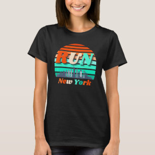 Springa New York Sunrise City Silhouette Celebrate T Shirt
