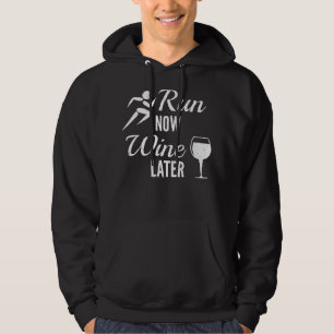 Springa Now Vin Senare Shirt - Funny Vin Shirt - R Hoodie