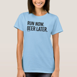 Springa nu Beer Senare T Shirt