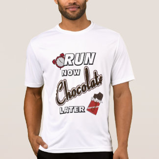Springa nu Chocolate Senare Sport-Tek SS T-shirt