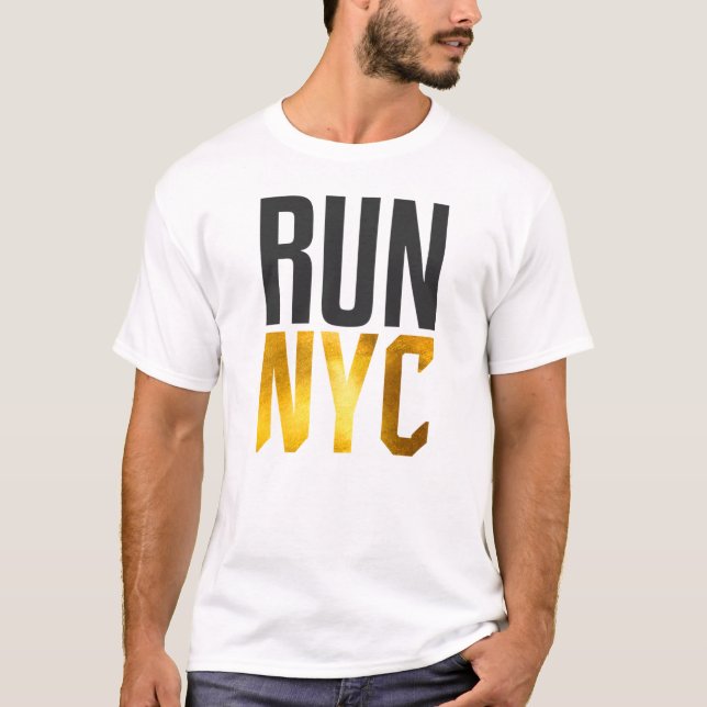 SPRINGA NYC | Marathon Springer T Shirt (Framsida)