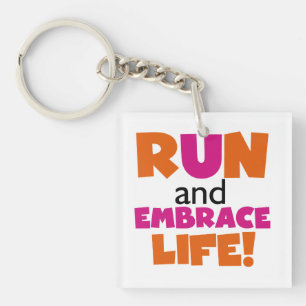 Springa och embrace Life Orange Rosa
