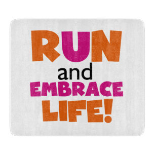 Springa och embrace Life Orange Rosa