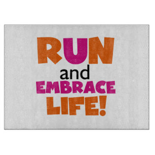 Springa och embrace Life Orange Rosa