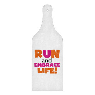Springa och embrace Life Orange Rosa