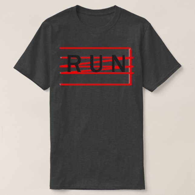 Springa ord t shirt (Design framsida)