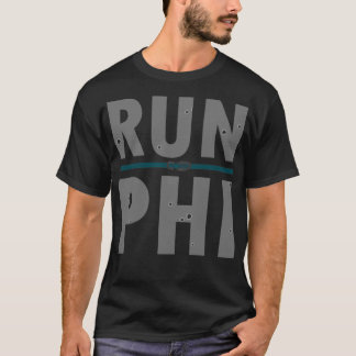 SPRINGA PHI Springa Philadelphia Marathon Design T Shirt