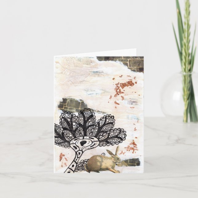 Springa Rabbit Kort (Framsida)