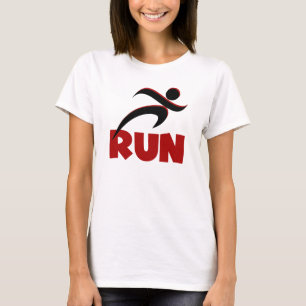 SPRINGA Red Fitness Running T-shirt