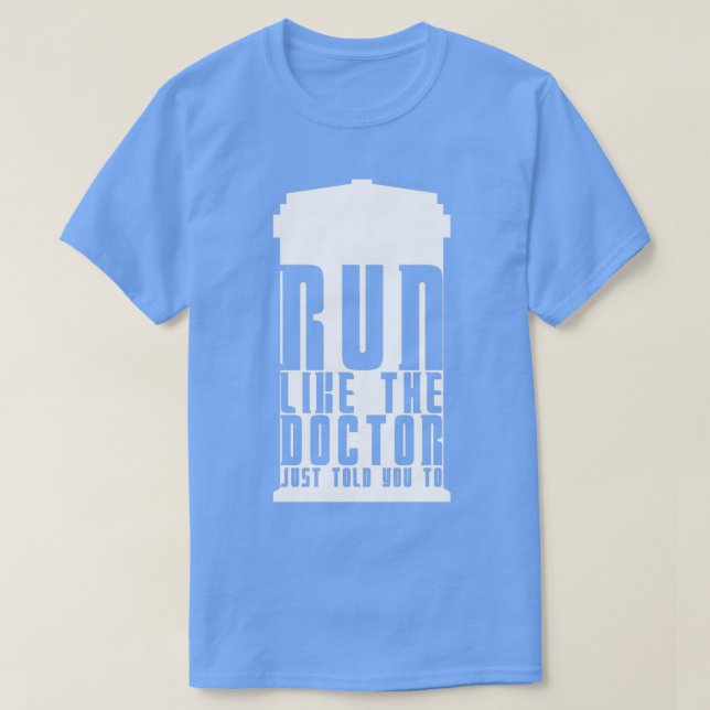 Springa sa precis som Doktor att du skulle 1 T Shirt (Design framsida)