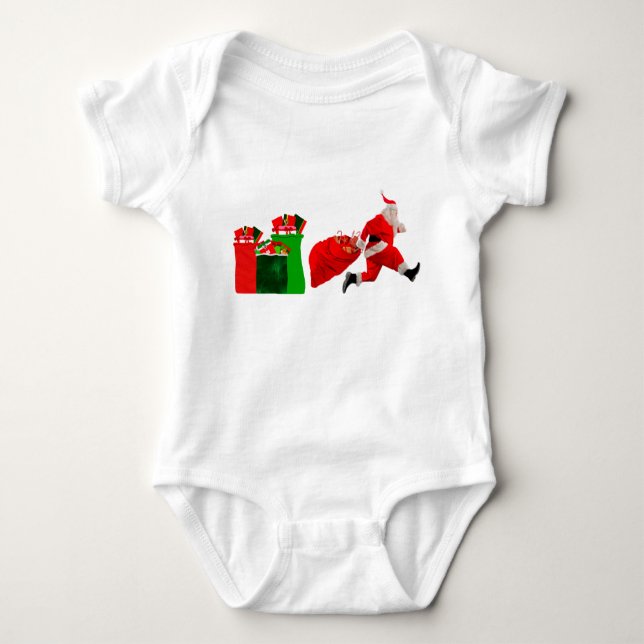 Springa, Santa One-Biet T Shirt (Framsida)