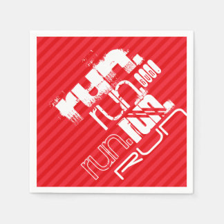 Springa; Scarlet Red Rand Pappersservett