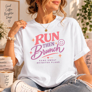 Springa Sedan Brunch Löpning T-shirt