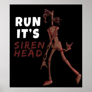 SPRINGA SIREN HEAD EVIL MONSTER POSTER