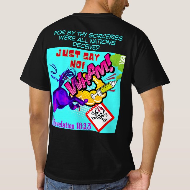 Springa. skript T-Shirt (Baksida)