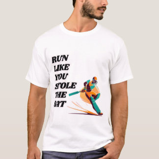 Springa som du lagrar Fladdermus T Shirt