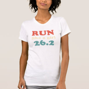Springa som en flicka 26.2 t shirt