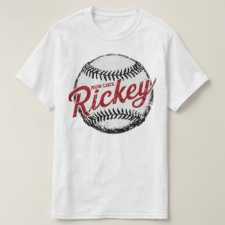 Springa som Rickey Henderson Baseball Legend T Shirt