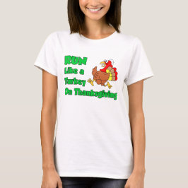 Springa som Turkiet på Thanksgivingen T Shirt