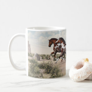 Springa som Vinden - Galloping Horses Mugg