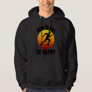 Springa-spåren är "Lycklig-lej Women Athelete Spor Hoodie