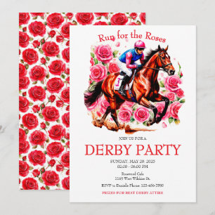 Springa till inbjudan från Ro Horse Derby Party