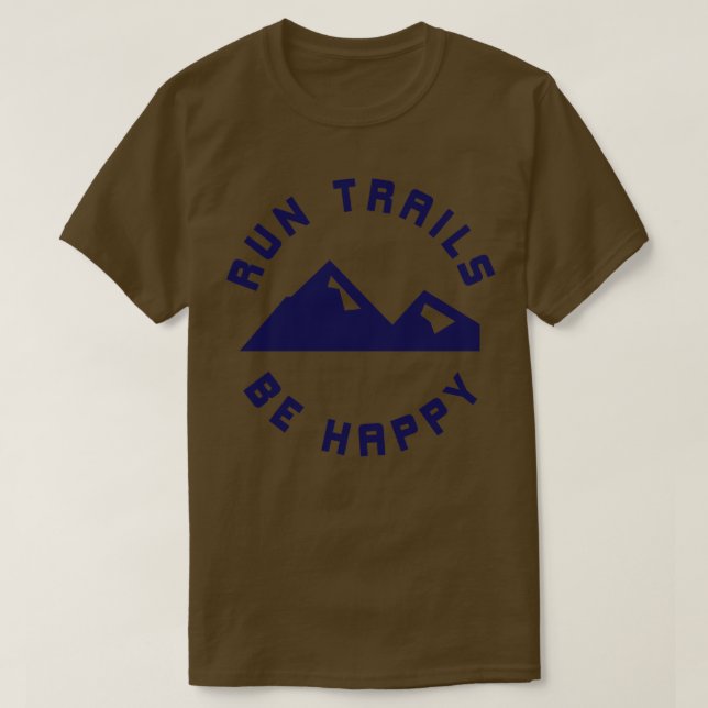 Springa-trålar är Lycklig bergens Springer T Shirt (Design framsida)
