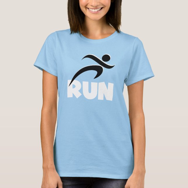 SPRINGA White Fitness Running T-shirt (Framsida)