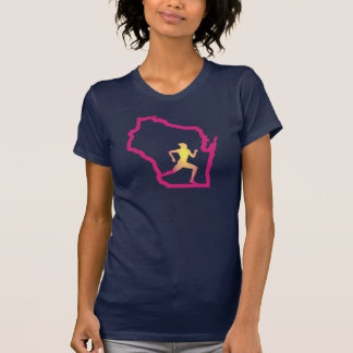 Springa Wisconsin - rinnande T-tröja Tee Shirt