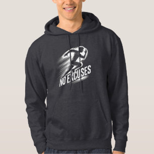 Springa with Determination - No Excuses Hoodie
