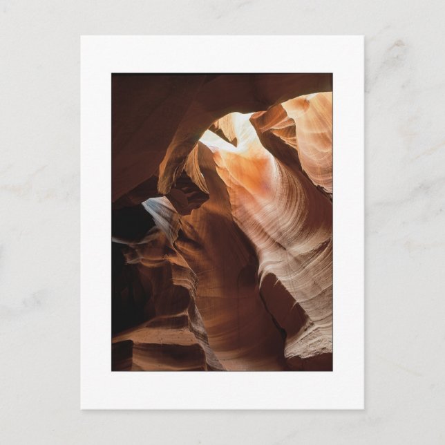 "Springakanjon - lodrät ", Vykort (Framsida)