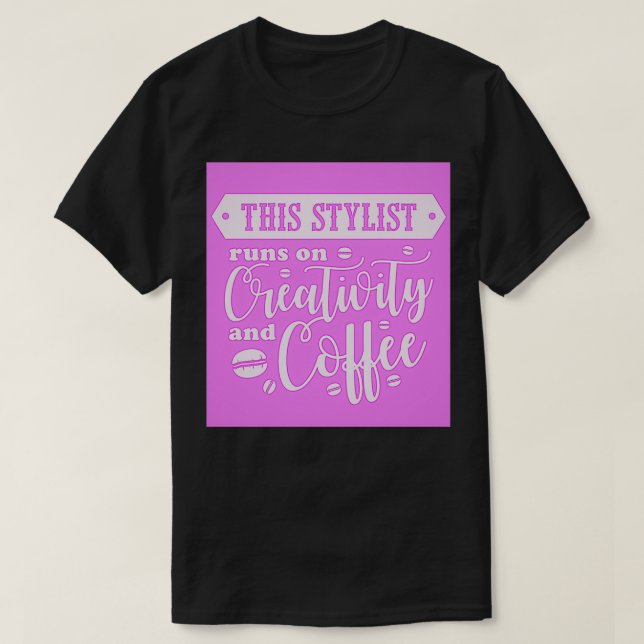 Springan i Stylist om kreativitet och kaffe 2 T Shirt (Design framsida)