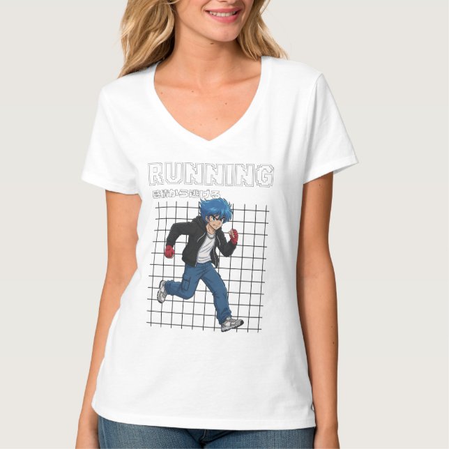 Springande T Shirt (Framsida)