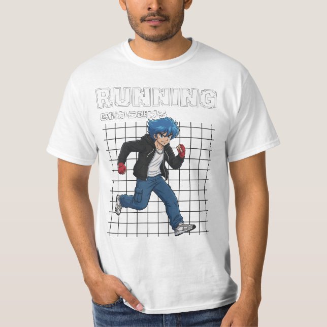 Springande T Shirt (Framsida)