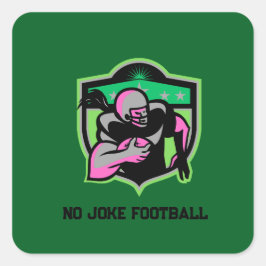 SpringandeBack Fyrkantigt Klistermärke