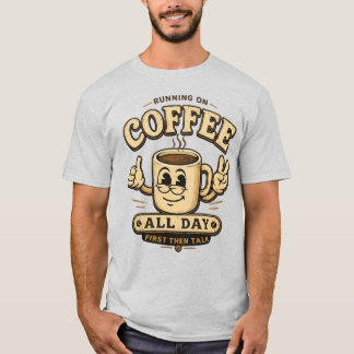 Springar På Kaffe Hela Dagen Rolig Kaffe Tröja