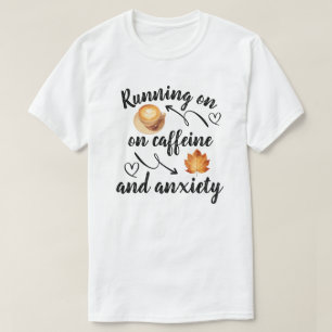 Springar på kaffe och ångest t shirt