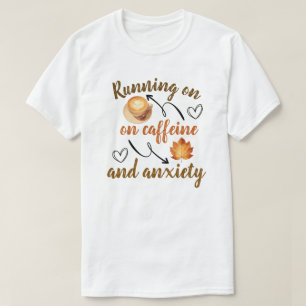 Springar på kaffe och ångest t shirt
