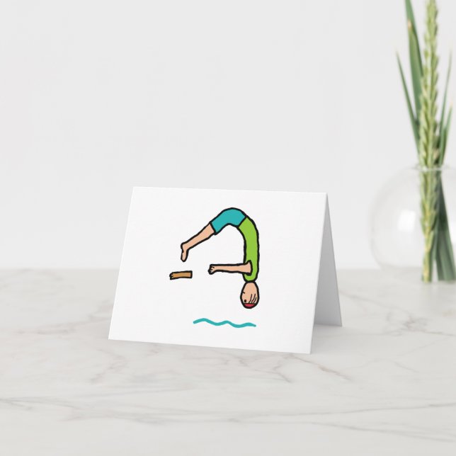 Springboard Diving Kort (Framsida)