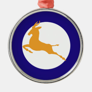 Springbok Julgransprydnad Metall